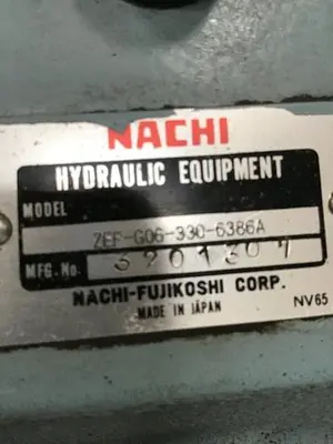 USED NACHI ZEF-G06-330-6386A