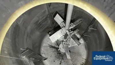 USED Four Corp 2,600 Gal Four Corp Reactor, 304 S/S, 100/90#