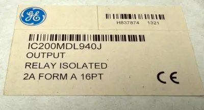 NEW GE FANUC IC200MDL940