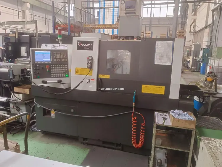 Used 2007 GOODWAY SW 32 CNC Lathes | F.M.T. Group s.r.o. #1252888