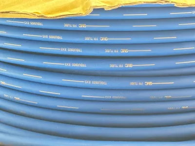 USED SMC FLAME RESIST BLUE TUBING