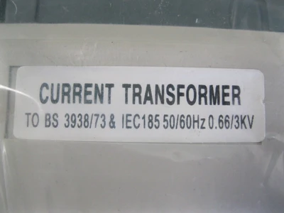 NEW MSQ60 Current Transformer Class 1 Ratio 600/5A Unbranded Old Stock D3