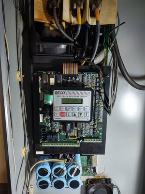 POWER MISER SECO SV3000 AC FLUX VECTOR VFD 50HP AC DRIVE 480V 3PHASE TESTED