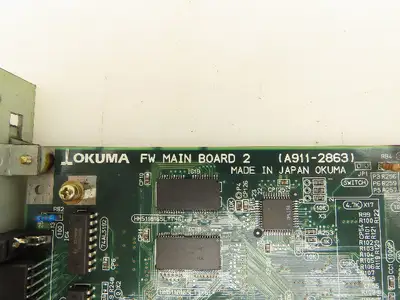 Okuma 1911-2863 FW PLC Main Circuit Board 2