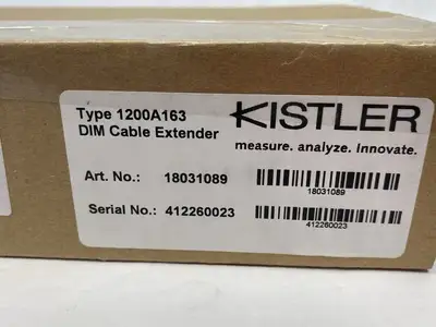 New | in-Stock Kistler maXYmos TL, NC, Display Module DIM Cable Extender 18031089 Automation Control (HMI) Michigan US | Maverick Industrial Sales #1402945
