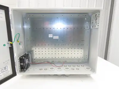Sick MSC800-2120T00 System Controller Enclosure 19-1/2"x15-3/4"x6" 1056555 Empty