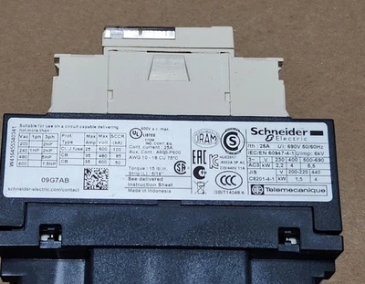 NEW Schneider Electric LC1D09G7