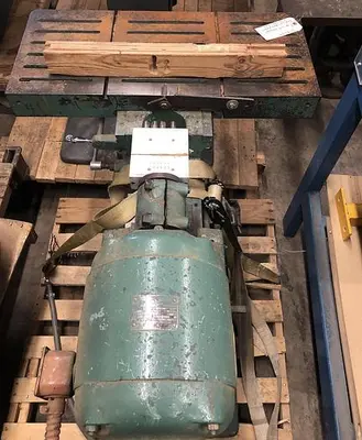 USED ROOT DM HORIZONTAL SINGLE-HEAD BORING MACHINE WITH