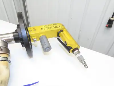 Lutz MD-2 Pneumatic Air Mixer Drum Container Pump 48" Tube w/Hose Niro 41-R DL