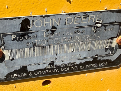 Used 2021 JOHN DEERE 317G Skid Steer Loaders Oklahoma US | OT Truck & Tractor Sales #1383492