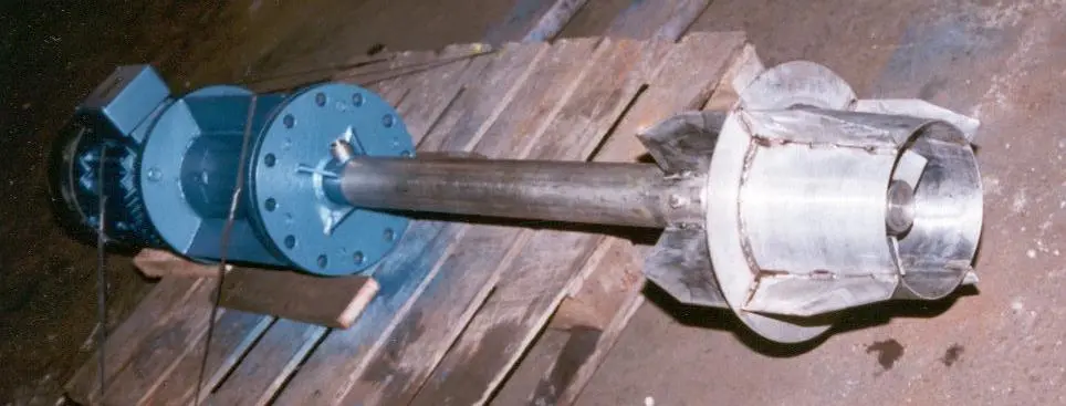 R-Bennett 5.5Kw Tubular Vortex Stirrer