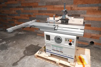 SCM minimax tw 45c Shaper w/Sliding Table (1-Phase)