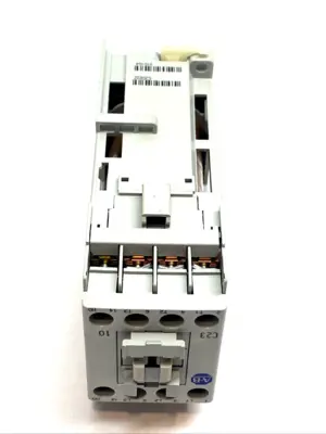 USED ALLEN‑BRADLEY 23A 3‑POLE CONTACTOR 24V DC COIL 1NO AUXILIARY