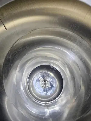 Used 400 Gallon Jacketed Tank (Reactor), With Waukesha Pump & Load Cells, 316 Stainless Steel
