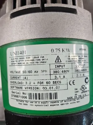 CONTROL TECHNIQUES UNI1401 Tooling | GMT (7)