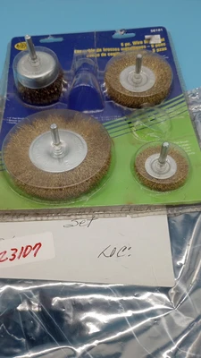 USED Dynaline 56181 Wire Brush Set