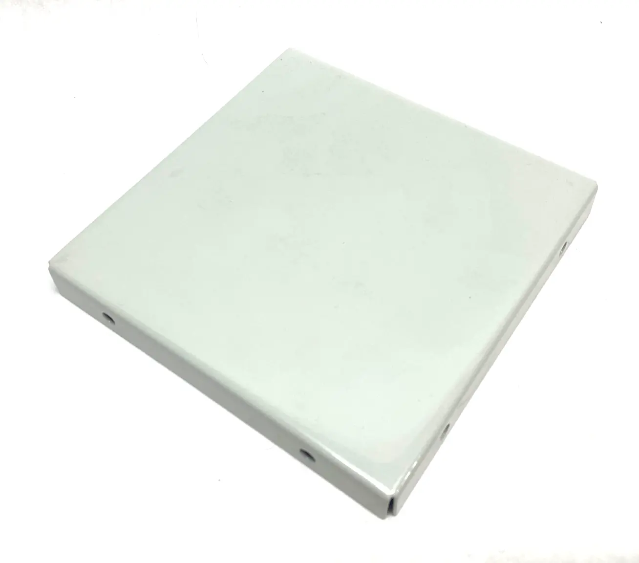 USED HOFFMAN NVENT CLOSURE PLATE W/O KNOCKOUTS PAINTED WHITE 52830