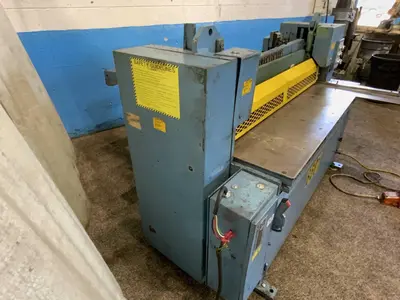 5' X 10 GAUGE BETENBENDER MODEL #510 HYDRAULIC POWER SHEAR: STOCK #20797