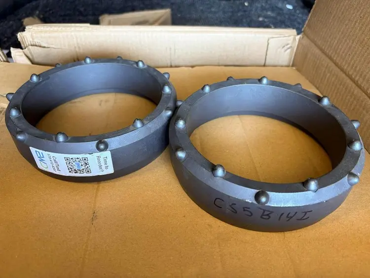 New | in-Stock AFTERMARKET 5" DUAL ROTARY CASING SHOE – 14 BALLISTIC BUTTONS ASSEMBLY- HEAVY DUTY #689-02-HD-D Drilling Attachments Pennsylvania US | East West Machinery & Drilling #1418134