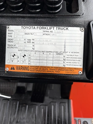 USED 2006 TOYOTA 7FGCU32