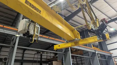 R&M 2 Ton Cranes - Overhead, Bridge | Highland Machinery & Crane (3)