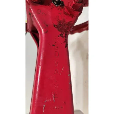 Used 6" Red Valve Inc. Stainless Steel Slide Gate Valve - Metal Seated