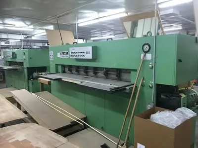 USED 1987 FEZER JAT 21MF CROSS FEED VENEER SPLICER