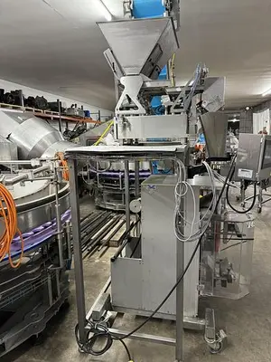 USED WEIGHPACK VERTEK BAGGER 750 & V-5 2 LANE WEIGH FILLER