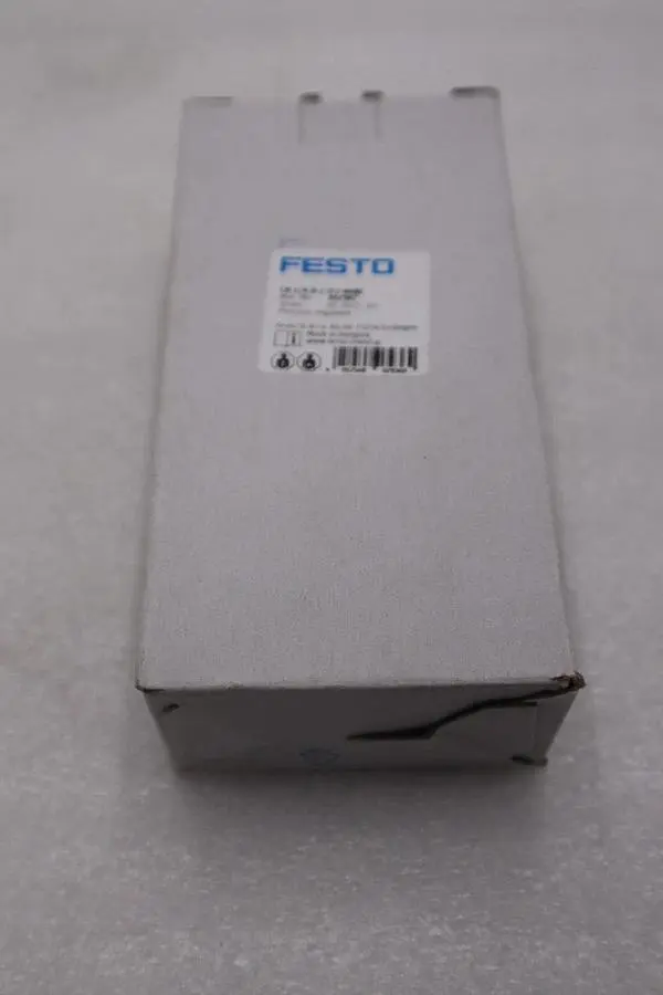NEW OPEN BOX FESTO LR-1/4-D-7-O-I-MINI AIR PRESSURE REGULATOR STOCK K-607-A