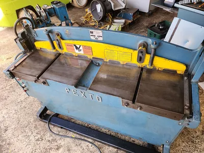Used PEXTO PH 52-A Power Squaring Shears (Gauge) Minnesota US | INTER-PLANT SALES #1292229