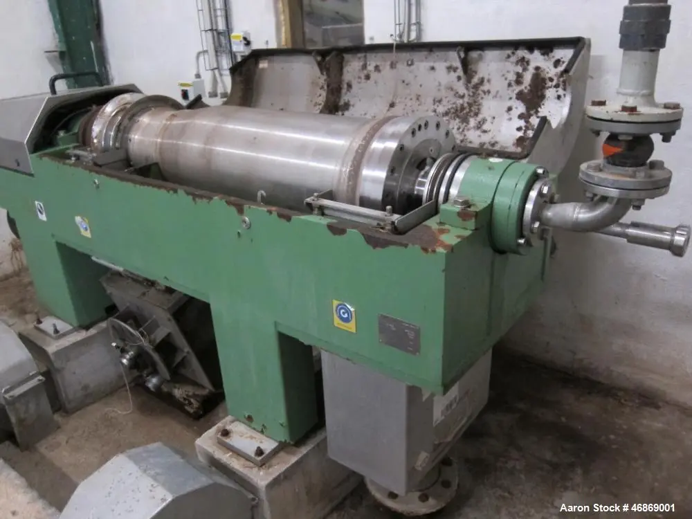 Used WESTFALIA AD-0509 Decanter Centrifuges Illinois US | Aaron Equipment #84553