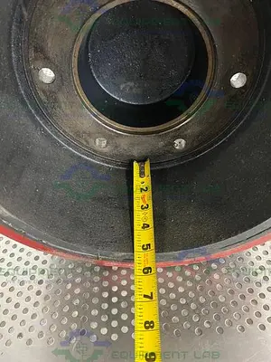 USED LOT OF 2 - RAYMOND 10" X 5" POLYURETHANE FORKLIFT TIRES 6T2