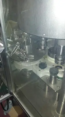 ZALKIN CA3PM ROTARY 3-HEAD CAPPER, 43 MM.CAP