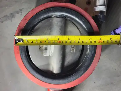 6" Butterfly Valve 4216, w/ Actuator DA75, Monitor FSYB-5T20