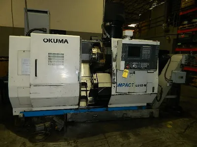 1997 OKUMA LU-15M CNC Lathes | Mohawk Machinery (2)