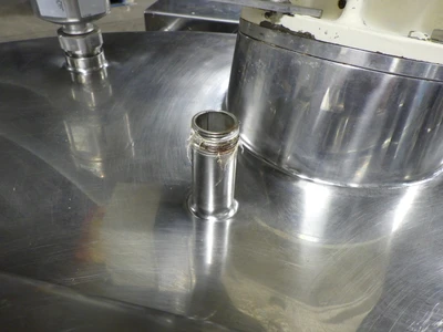 2000 Food Engineering Limited 125 Gal. Jacketed Mix Tank