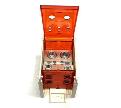 BDBLCS6R1FS | Burndy  1-Pole Finger-Safe Power Distribution Block 600V 760A - New Other