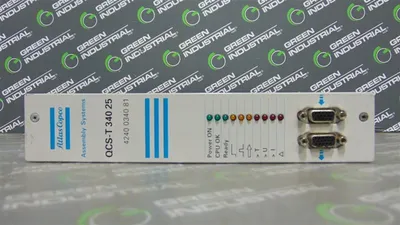 Atlas Copco QCS-T 340 25 Servo Control Module 4240 0340 81 F/W 3.18 S/W 3.1 Used