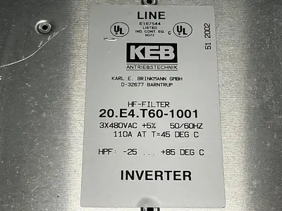 USED KEB 20.E4.T60-1001