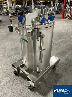 USED ITT 125 Liter Integrated Biosystems Cryovessel, 316L S/S, 50/65#