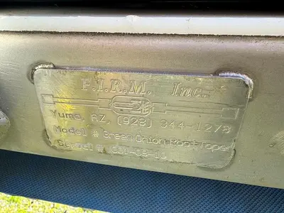 USED F.I.R.M. INC. GREEN ONION ROOT TOPER