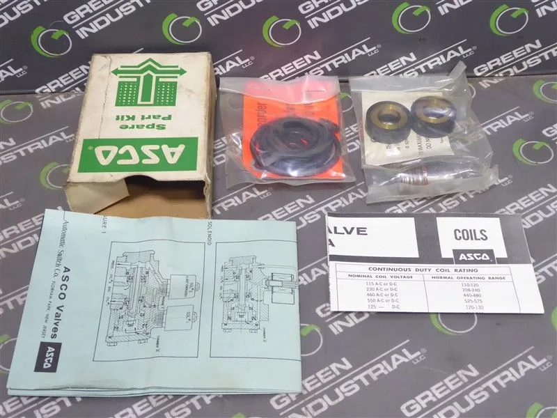 ASCO 68-095 Solenoid Valve Rebuild Kit New NIB