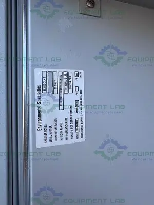 USED ENVIRONMENTAL SPECIALTIES ES2000 CL-S PHOTOSTABILITY CHAMBER/UV 0-40˚C, 40 CU FT