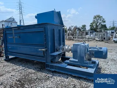 USED Dynamic safe 100 Cu ft Carbon Steel Ribbon Blender