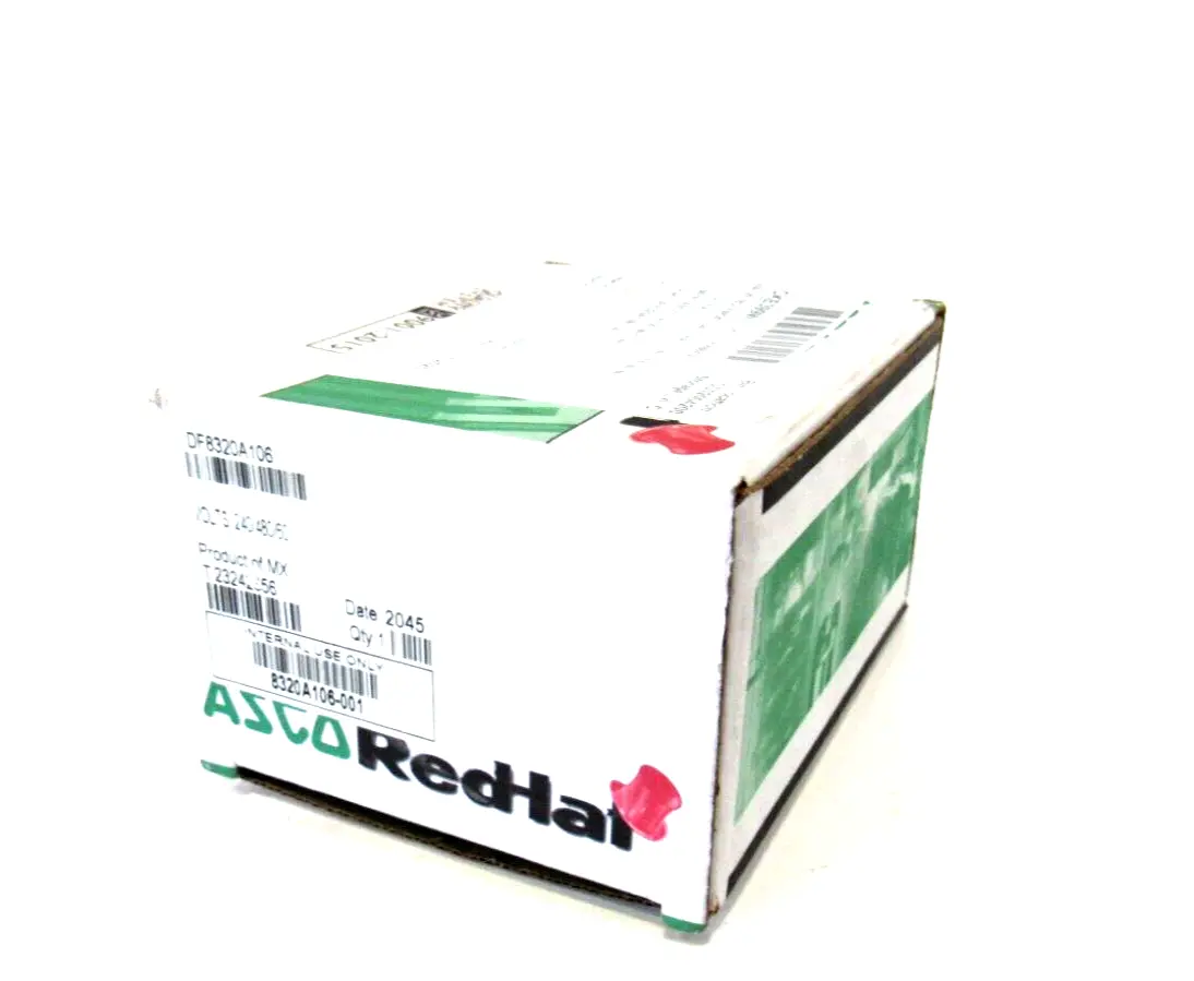 NEW ASCO 8320A106-001 SOLENOID VALVE DF8320A106001