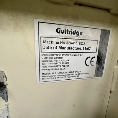 1,000L Guttridge U Trough Mixer