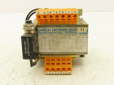Ulrich Eichner Type 20 T 0844.0102 Transformer 75VA HV 460V-960V LV 5V 50/60Hz