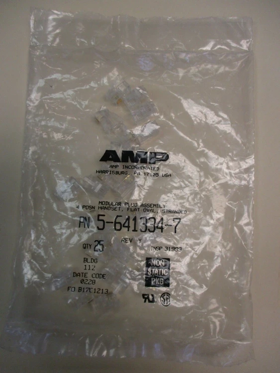 New | in-Stock AMP 5-641334-7 Electronic Splitters Arizona US | ASSET CONVERSION SPECIALISTS, INC. #320764