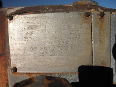 USED INGERSOLL RAND 3X8DA-7