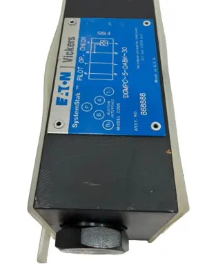 NEW VICKERS/EATON DGMPC-5-DABK-30 CHECK VALVE DGMPC5DABK30
